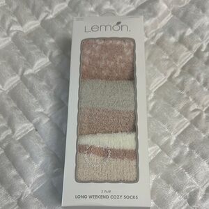 Lemon Crew Silhouette Socks